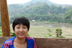 Yijun in Tigerland Rice Farm